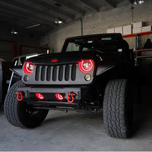 Load image into Gallery viewer, Oracle 7in High Powered LED Headlights - Black Bezel - ColorSHIFT No Controller-Headlights-ORACLE Lighting-810030390466-