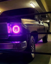 Load image into Gallery viewer, Oracle 7in High Powered LED Headlights - Black Bezel - ColorSHIFT No Controller-Headlights-ORACLE Lighting-810030390466-