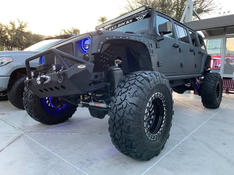 Oracle 7in High Powered LED Headlights - Black Bezel - ColorSHIFT No Controller-Headlights-ORACLE Lighting-810030390466-