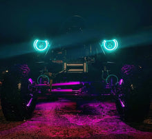 Load image into Gallery viewer, Oracle 7in High Powered LED Headlights - Black Bezel - ColorSHIFT No Controller-Headlights-ORACLE Lighting-810030390466-