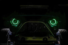 Load image into Gallery viewer, Oracle 7in High Powered LED Headlights - Black Bezel - ColorSHIFT No Controller-Headlights-ORACLE Lighting-810030390466-