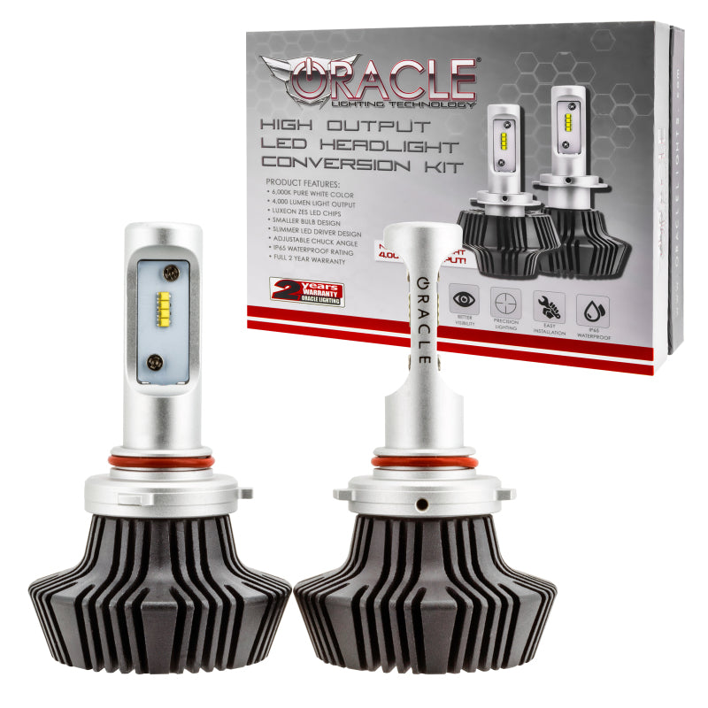 Oracle 9005 4000 Lumen LED Headlight Bulbs (Pair) - 6000K - Black Ops Auto Works