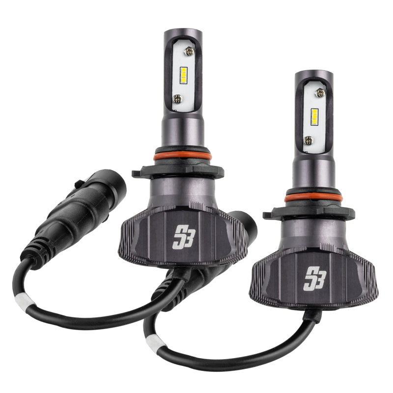 Oracle 9005 - S3 LED Headlight Bulb Conversion Kit - 6000K - Black Ops Auto Works