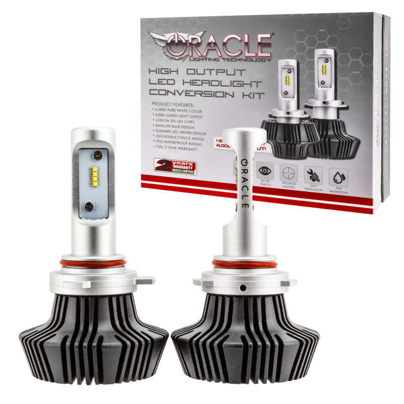 Oracle 9012 4000 Lumen LED Headlight Bulbs (Pair) - 6000K - Black Ops Auto Works
