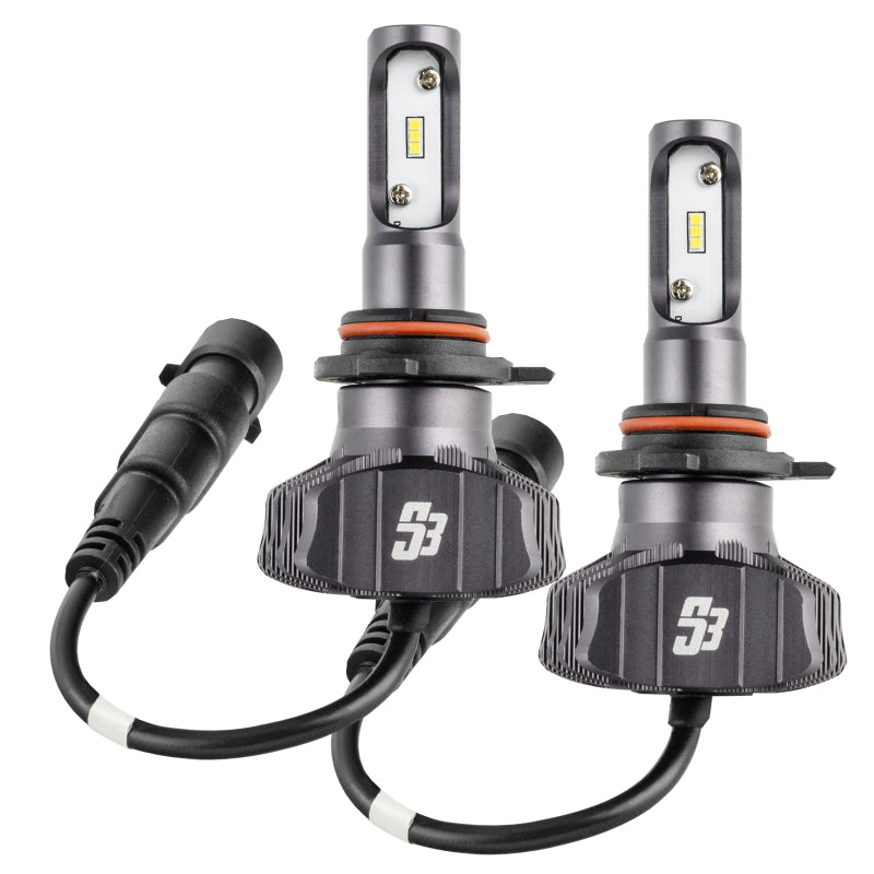 Oracle 9012 - S3 LED Headlight Bulb Conversion Kit - 6000K - Black Ops Auto Works