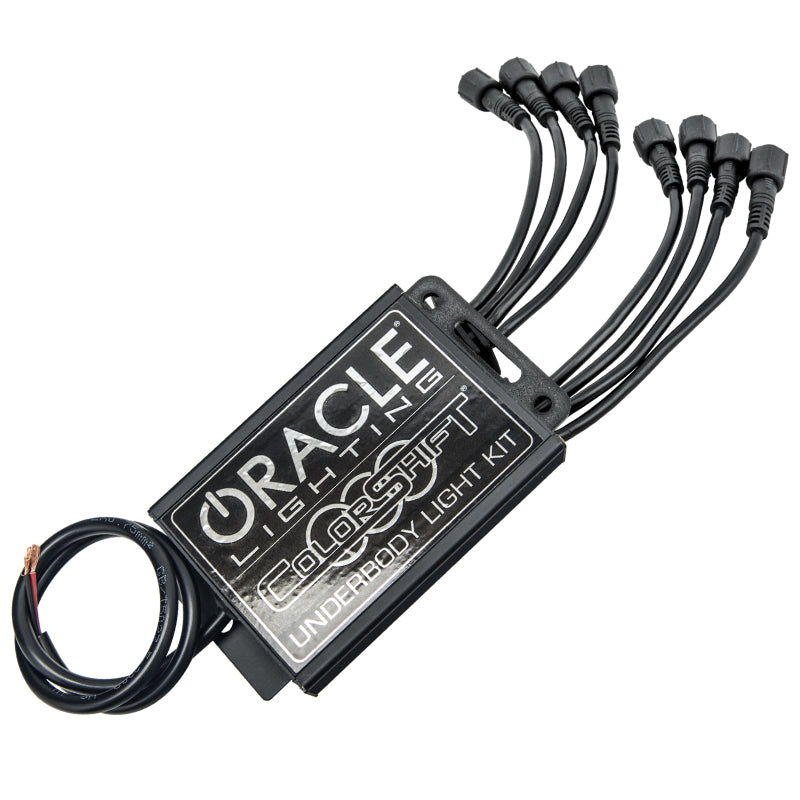 Oracle Bluetooth + RF Underbody Rock Light Kit - 8 PCS - ColorSHIFT - Black Ops Auto Works