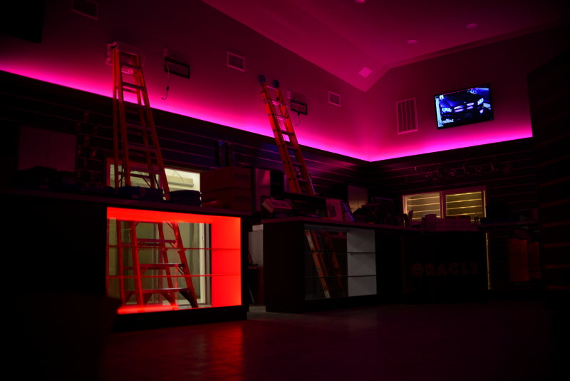 Oracle Exterior Black Flex LED 12in Strip - RGB ColorSHIFT ORACLE Lighting ORL3804-333