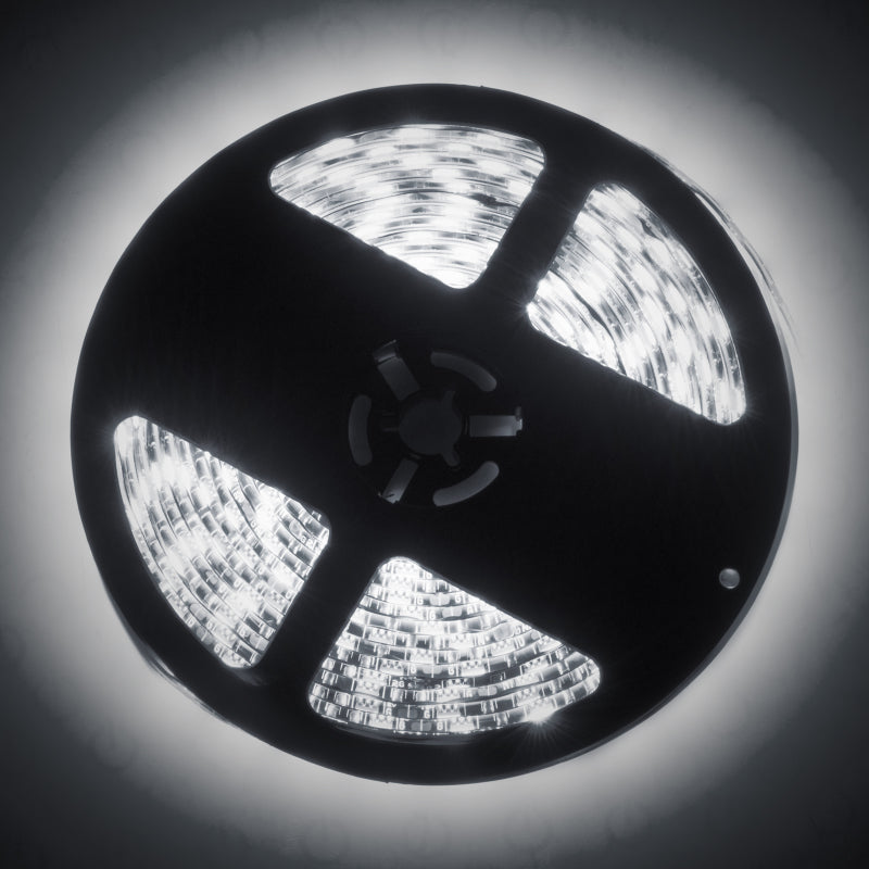 Oracle Exterior Black Flex LED 12in Strip - White-Light Strip LED-ORACLE Lighting-380400120134-