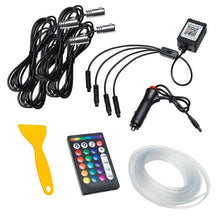 Load image into Gallery viewer, Oracle Fiber Optic LED Interior Kit - ColorSHIFT (4PCS) - ColorSHIFT - Black Ops Auto Works