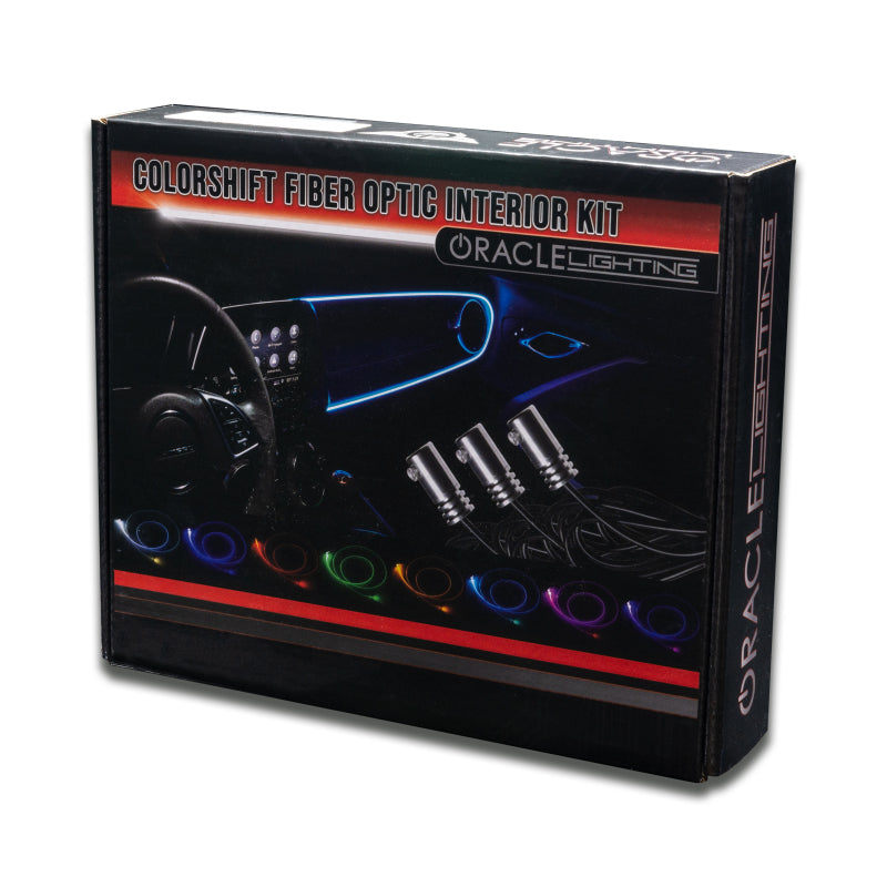 Oracle Fiber Optic LED Interior Kit - ColorSHIFT (6PCS) - ColorSHIFT - Black Ops Auto Works