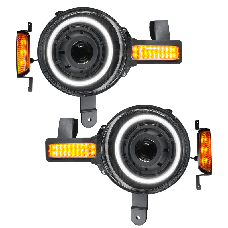 Oracle Ford Bronco 21+ Oculus  Bi-LED Projector Headlights - Black Ops Auto Works