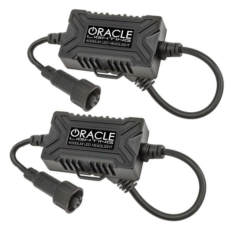 Oracle H7 4000 Lumen LED Headlight Bulbs (Pair) - 6000K - Black Ops Auto Works