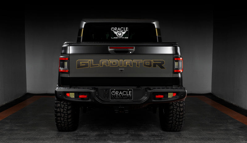 Oracle Jeep Gladiator JT Flush Mount LED Tail Lights - Black Ops Auto Works