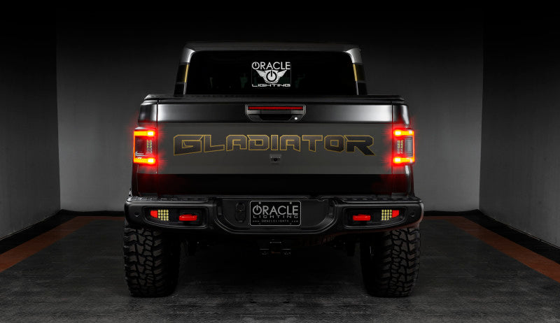 Oracle Jeep Gladiator JT Flush Mount LED Tail Lights - Black Ops Auto Works