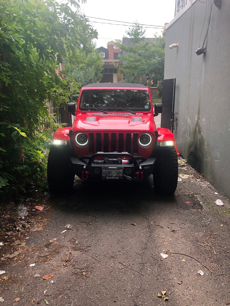 Oracle Jeep JL/Gladiator JT Oculus Switchback Bi-LED Projector Headlights - Amber/White Switchback - Black Ops Auto Works