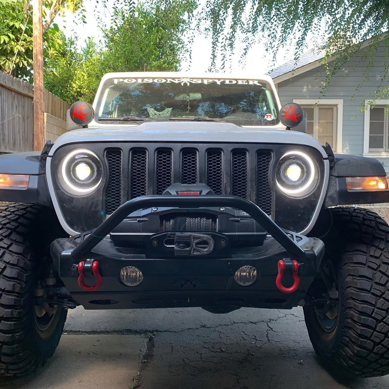 Oracle Jeep JL/Gladiator JT Oculus Switchback Bi-LED Projector Headlights - Amber/White Switchback - Black Ops Auto Works
