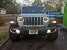 Load image into Gallery viewer, Oracle Jeep JL/Gladiator JT Oculus Switchback Bi-LED Projector Headlights - Amber/White Switchback - Black Ops Auto Works