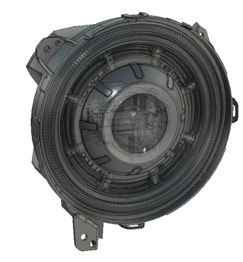 Oracle Jeep JL/Gladiator JT Oculus Switchback Bi-LED Projector Headlights - Amber/White Switchback - Black Ops Auto Works