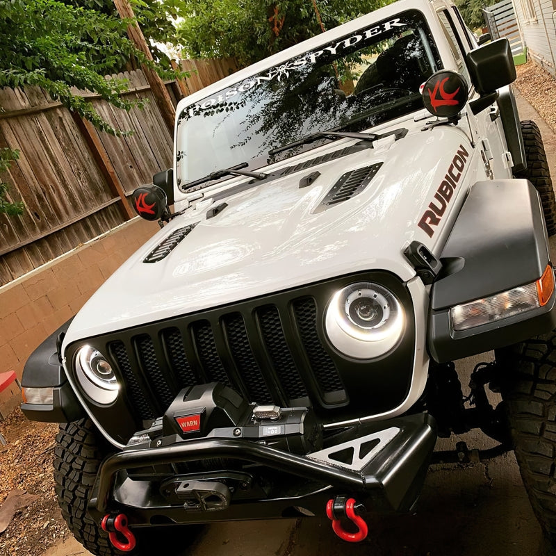 Oracle Jeep JL/Gladiator JT Oculus Switchback Bi-LED Projector Headlights - Amber/White Switchback - Black Ops Auto Works