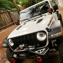 Load image into Gallery viewer, Oracle Jeep JL/Gladiator JT Oculus Switchback Bi-LED Projector Headlights - Amber/White Switchback - Black Ops Auto Works