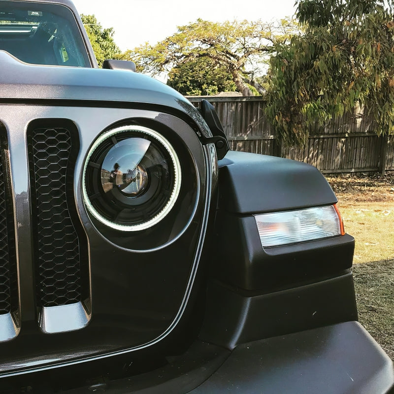 Oracle Jeep JL/Gladiator JT Oculus Switchback Bi-LED Projector Headlights - Amber/White Switchback - Black Ops Auto Works