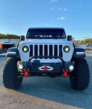 Load image into Gallery viewer, Oracle Jeep JL/Gladiator JT Oculus Switchback Bi-LED Projector Headlights - Amber/White Switchback - Black Ops Auto Works