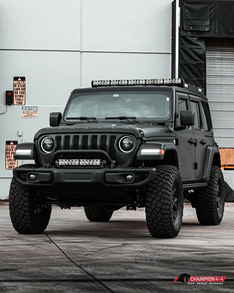 Oracle Jeep JL/Gladiator JT Oculus Switchback Bi-LED Projector Headlights - Amber/White Switchback - Black Ops Auto Works