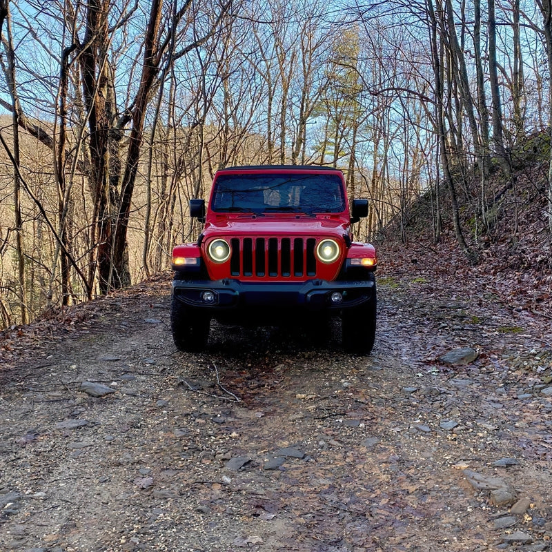Oracle Jeep JL/Gladiator JT Oculus Switchback Bi-LED Projector Headlights - Amber/White Switchback - Black Ops Auto Works