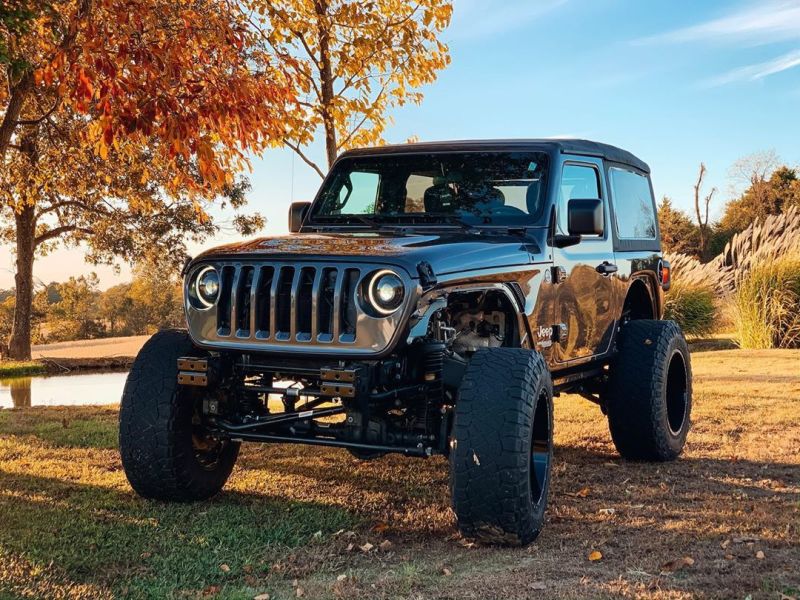 Oracle Jeep JL/Gladiator JT Oculus Switchback Bi-LED Projector Headlights - Amber/White Switchback - Black Ops Auto Works