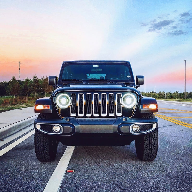 Oracle Jeep JL/Gladiator JT Oculus Switchback Bi-LED Projector Headlights - Amber/White Switchback - Black Ops Auto Works
