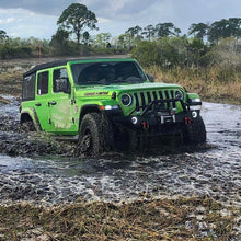 Load image into Gallery viewer, Oracle Jeep JL/Gladiator JT Oculus Switchback Bi-LED Projector Headlights - Amber/White Switchback - Black Ops Auto Works