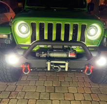 Load image into Gallery viewer, Oracle Jeep JL/Gladiator JT Oculus Switchback Bi-LED Projector Headlights - Amber/White Switchback - Black Ops Auto Works