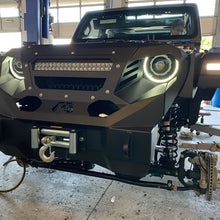 Load image into Gallery viewer, Oracle Jeep JL/Gladiator JT Oculus Switchback Bi-LED Projector Headlights - Amber/White Switchback - Black Ops Auto Works
