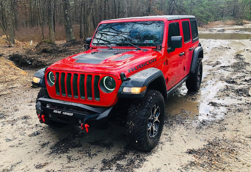 Oracle Jeep JL/Gladiator JT Oculus Switchback Bi-LED Projector Headlights - Amber/White Switchback - Black Ops Auto Works