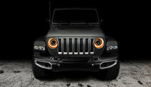 Load image into Gallery viewer, Oracle Jeep JL/Gladiator JT Oculus Switchback Bi-LED Projector Headlights - Amber/White Switchback - Black Ops Auto Works