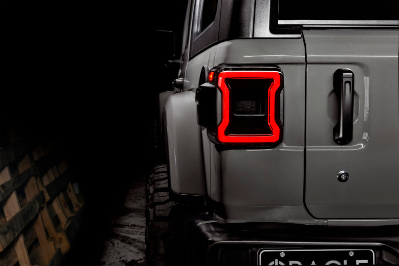 Oracle Jeep Wrangler JL Black Series LED Tail Lights - Black Ops Auto Works