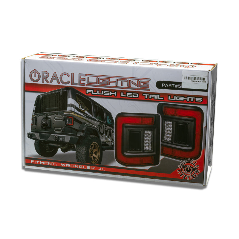 Oracle Jeep Wrangler JL LED Flush Mount Tail Light - Black Ops Auto Works