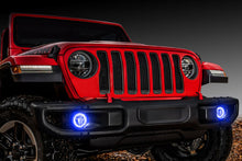 Load image into Gallery viewer, Oracle Jeep Wrangler JL/Gladiator JT LED Surface Mount Fog Light Halo Kit - ColorSHIFT - Black Ops Auto Works
