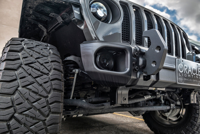 Oracle Jeep Wrangler JL/Gladiator JT Sport High Performance W LED Fog Lights - No Halo - Black Ops Auto Works