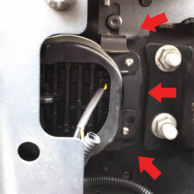 Oracle LED Fog Light Adapter Brackets for Steel Bumper Wrangler - Black Ops Auto Works