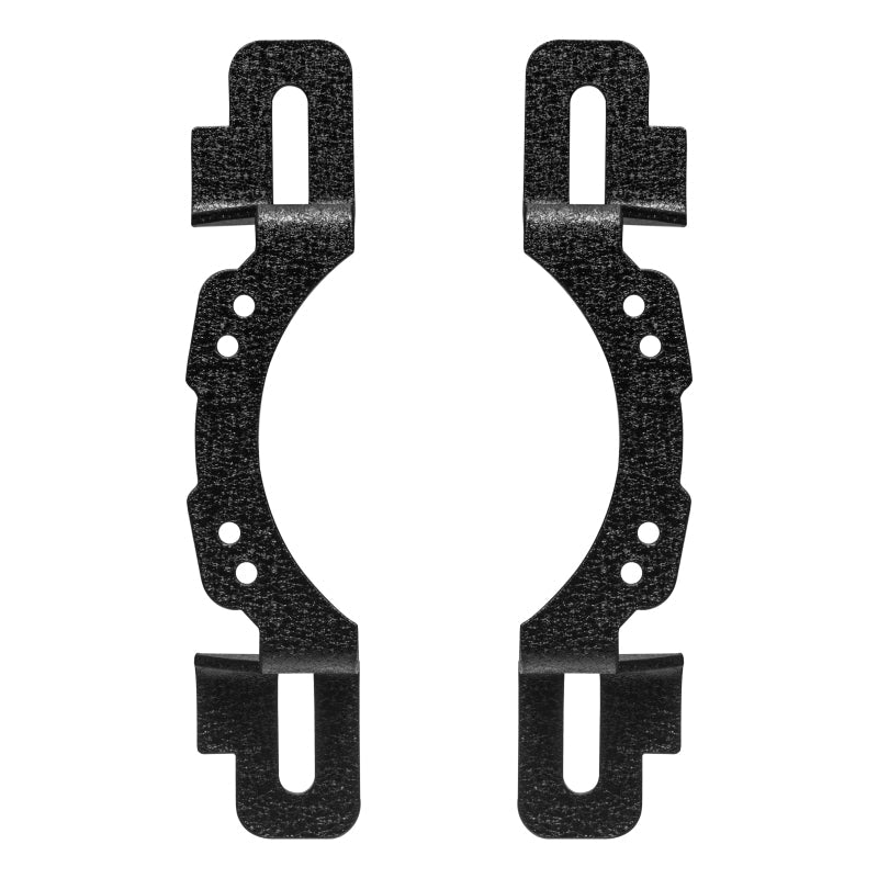 Oracle LED Fog Light Adapter Brackets for Steel Bumper Wrangler - Black Ops Auto Works