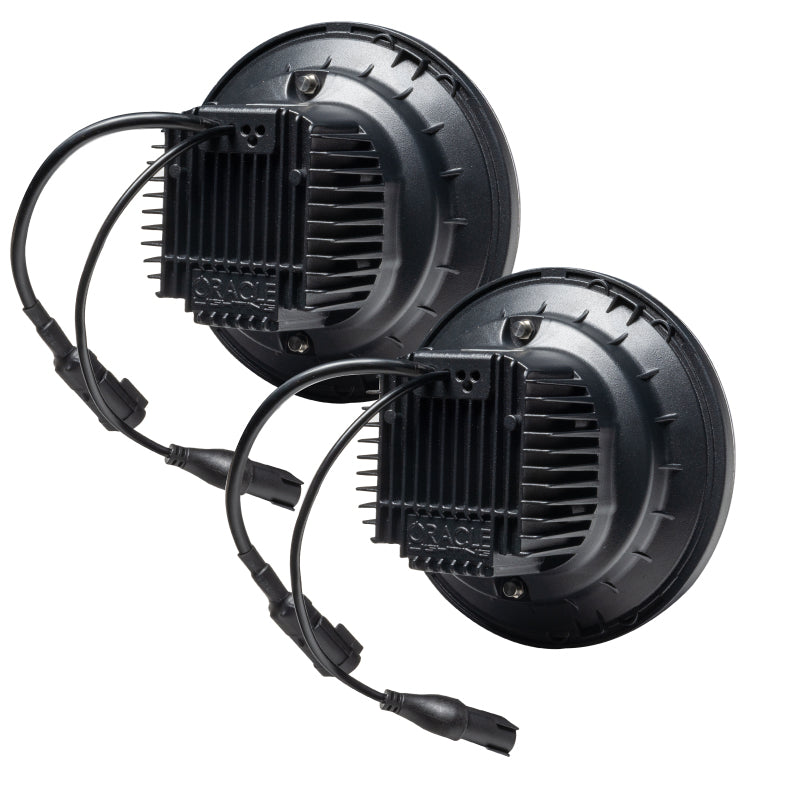 ORACLE Lighting 07-18 Jeep Wrangler JK Oculus 7in. Switchback Bi-LED Projector Headlights - Black Ops Auto Works