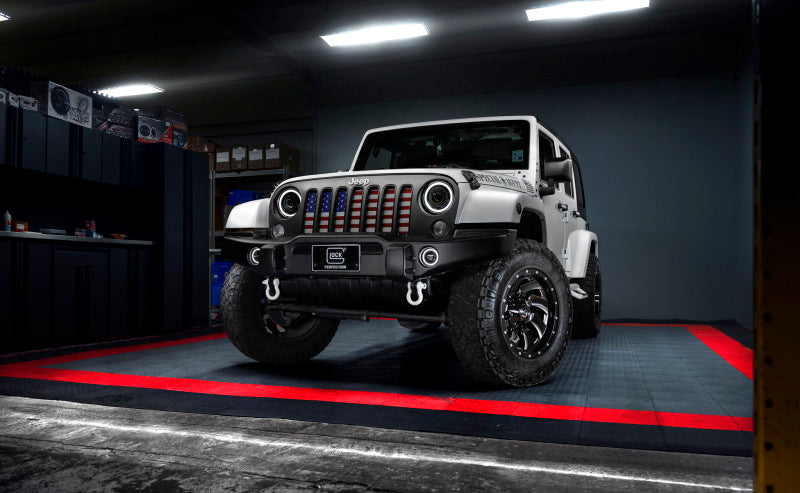 ORACLE Lighting 07-18 Jeep Wrangler JK Oculus 7in. Switchback Bi-LED Projector Headlights - Black Ops Auto Works