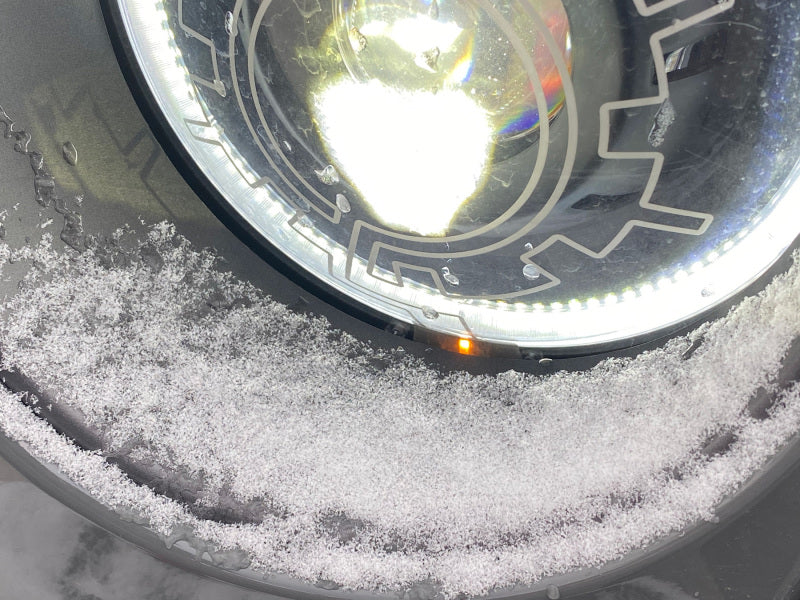 Oracle Lighting 18-22 Jeep Wrangler JL / 20-22 Jeep Gladiator JT Oculus Bi-LED Projector Headlights - Black Ops Auto Works