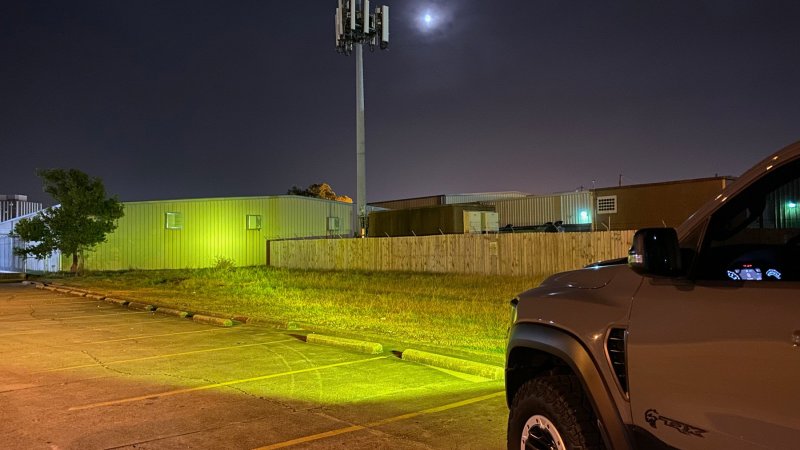 ORACLE Lighting 19-22 RAM Rebel/TRX Front Bumper Flush LED Light Bar System - Yellow - Black Ops Auto Works