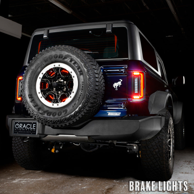 Oracle Lighting 21-22 Ford Bronco Flush Style LED Taillights - Black Ops Auto Works