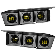 Load image into Gallery viewer, ORACLE Lighting 21-22 Ford Bronco Triple LED Fog Light Kit for Steel Bumper - Yellow - Black Ops Auto Works
