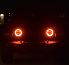 Load image into Gallery viewer, ORACLE Lighting Jeep Wrangler JL/Gladiator JT LED Surface Mount Headlight Halo Kit-Fog Lights-ORACLE Lighting-810030390091-