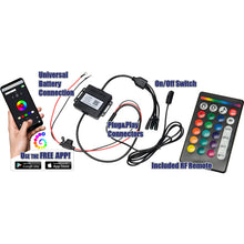 Load image into Gallery viewer, ORACLE Lighting LED Illuminated Wheel Rings - ColorSHIFT RGB+W - Black Ops Auto Works