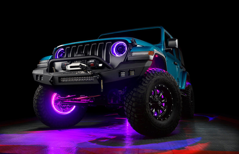 ORACLE Lighting LED Illuminated Wheel Rings - ColorSHIFT RGB+W - Black Ops Auto Works